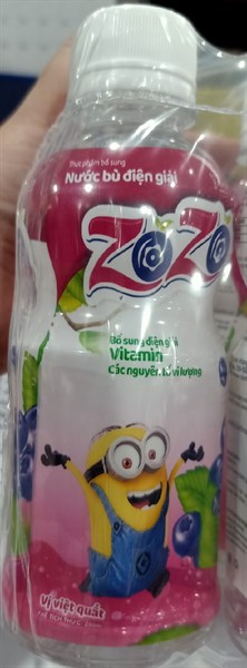 Zozo việt quất (Bù nước) (Cọc*6chai*250ml) - Quốc Gia