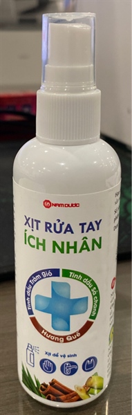 Xịt rửa tay Ích Nhân 100ml - Nam Dược