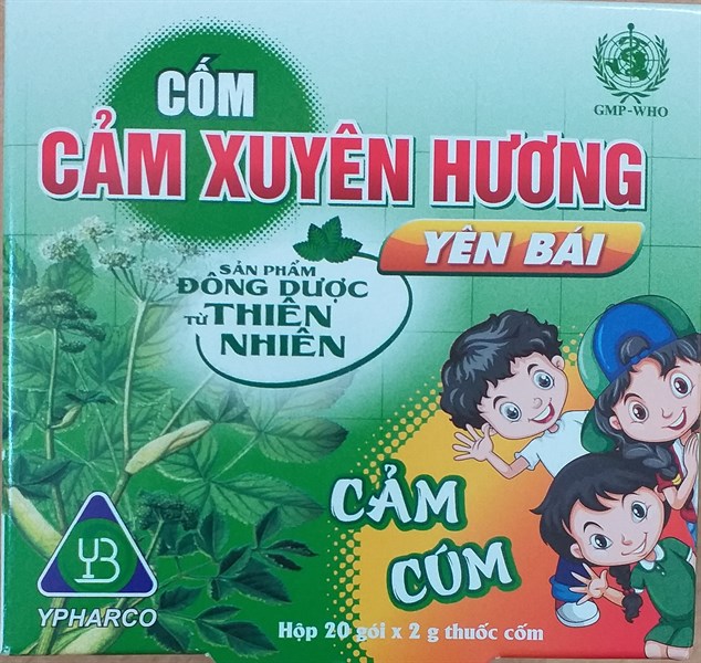 Cốm cảm xuyên hương ( Hộp 20gói*2g ) / Yên Bái