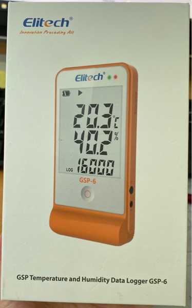 Nhiệt ẩm kế tự ghi Elitech GSP-6 - USA