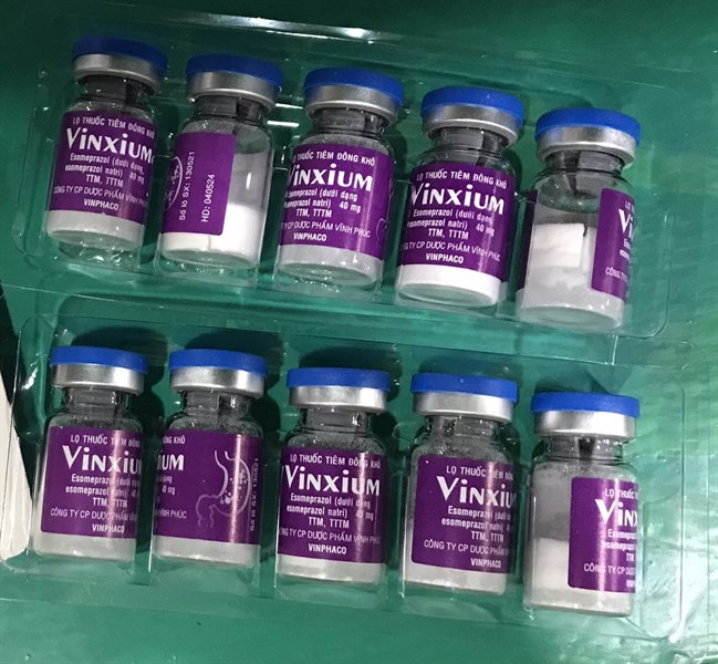 Vinxium - Esomeprazol 40mg (H*10 lọ thuốc tiêm đông khô) - Vĩnh Phúc 2