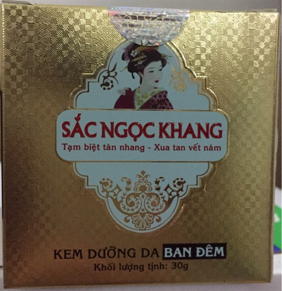 Kem sắc ngọc khang ban đêm 30g - HTP Pharma