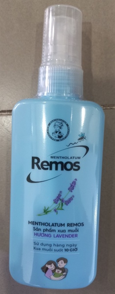 Xịt xua muỗi Remos hương lavender 70ml - Rohto/VN 2