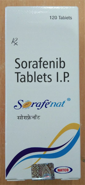 Sorafenib Tablet I.P (Hộp 120 viên) - India/Natco 3