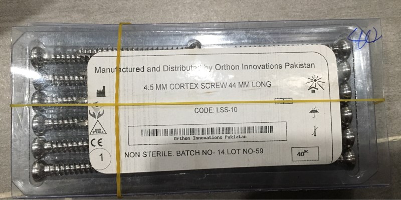 Vít cứng 4,5 dài 44,0mm - Pakistan