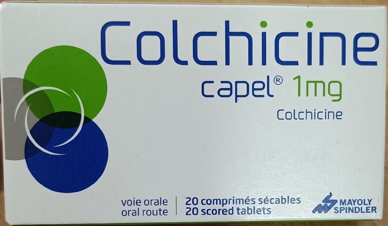 Colchicine Capel 1mg (Hộp*20viên) - Romania