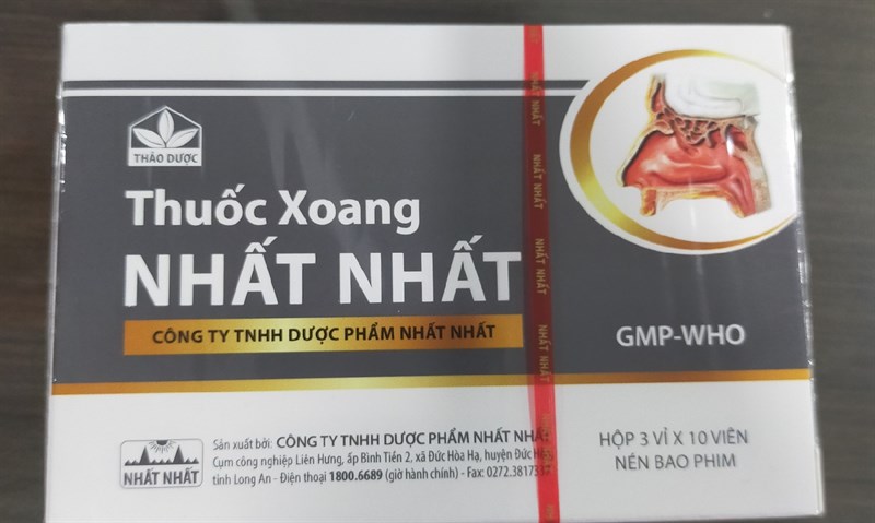 Thuốc xoang Nhất Nhất (H*3vỉ*10viên) - Nhất Nhất