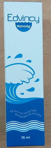 Vệ sinh mũi Edvincy 75ml - H và X