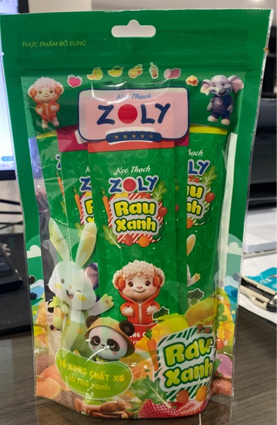 Kẹo thạch Zoly - Rau xanh - BMP