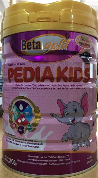Beta gold - Pediakids 900g (trẻ biếng ăn từ 1 - 10 tuổi) - MD Group