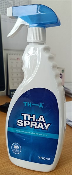 THA Spray 750ml Dung dịch khử khuẩn bề mặt - Tân Hương/VN