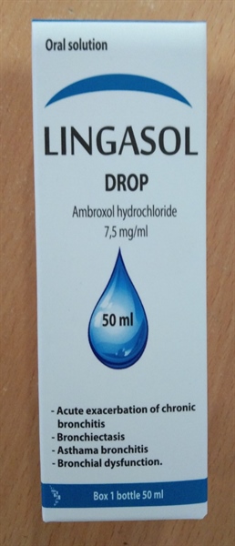 Thuốc long đờm LINGASOL Drop 50ml - Hà Nam