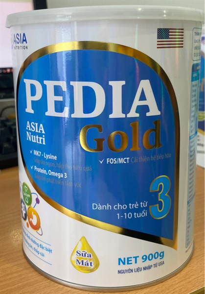 Sữa Nutri Pedia Gold 3 - 850g (Cho trẻ từ 1 - 10 tuổi) - Asia
