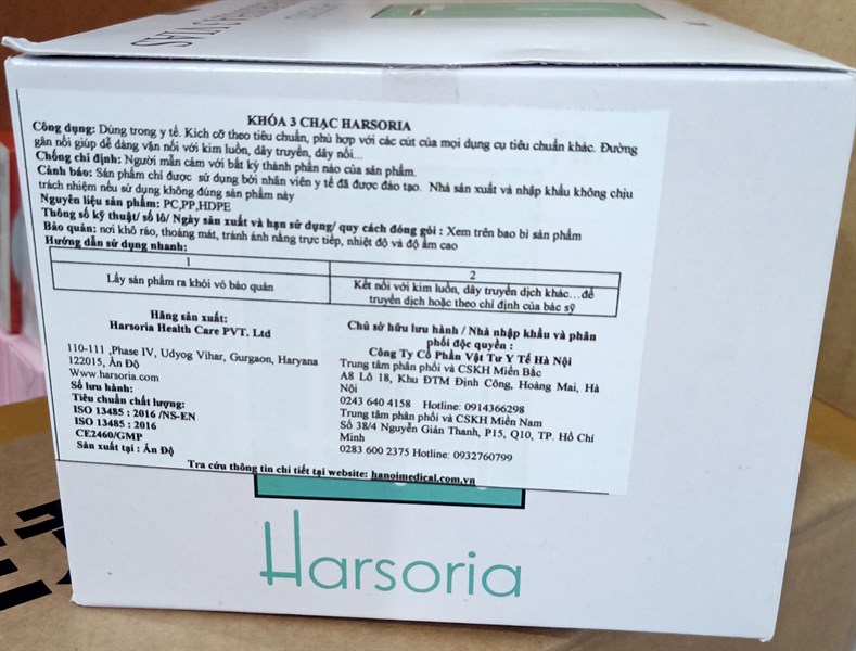 Khóa 3 chạc không dây (Torneirinha 3 vias) - Harsoria/India 2