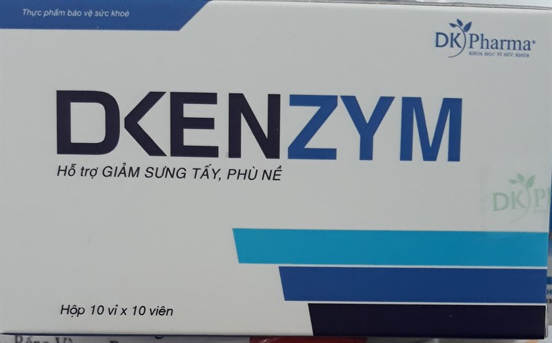 Dkenzym (Hỗ trợ giảm sưng tấy, phù nề) (H*10vỉ*10viên) - Dược Khoa