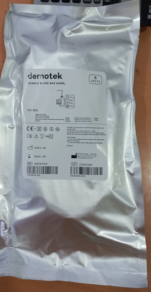 Túi máu đơn 250ml (K*100cái)