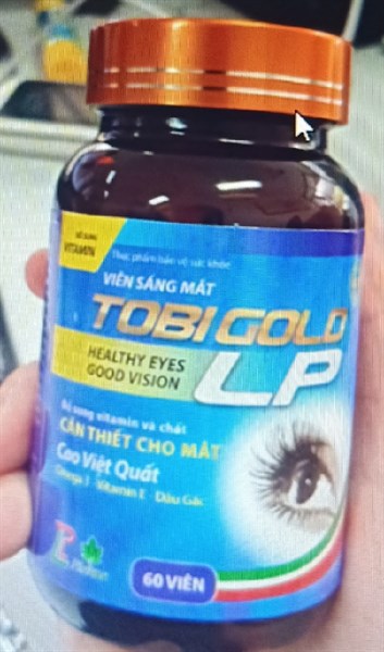 Viên sáng mắt TOBI GOLD - LP (Lọ*60viên) - Hà Tây