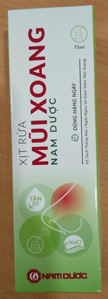 Xịt rửa mũi xoang Nam Dược 75ml - Nam Dược