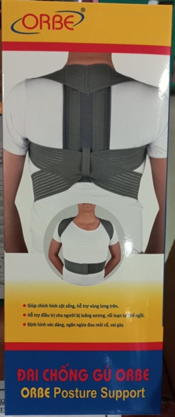 Đai chống gù Orbe cỡ M - VTYT Hà Nội