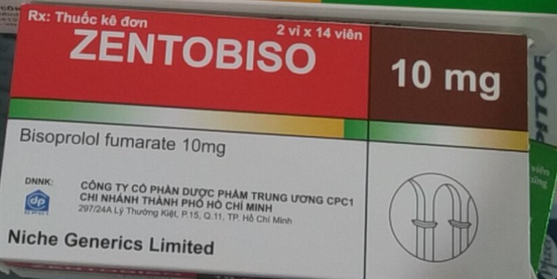 Zentobiso 10mg (H*2vỉ*14viên) - TW CPC1 (Hộp)