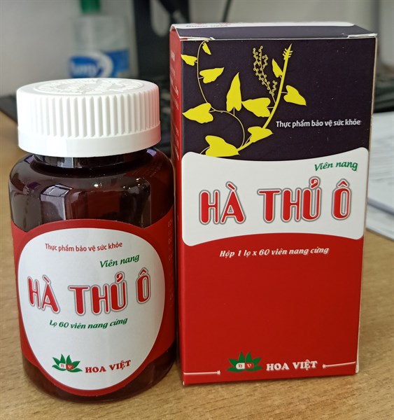 Viên nang Hà thủ ô (Lọ*60viên) - Hoa Việt
