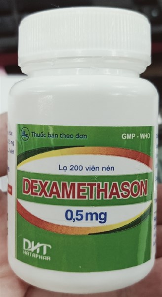 Dexamethason 0,5mg (Lọ*200viên) - Hà Tây