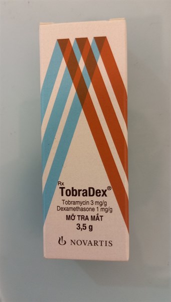 Tobradex mỡ 3,5g - Alcon (Tub)