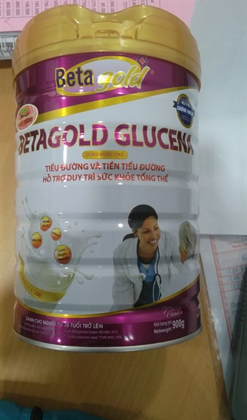 Beta gold - Glucena (Glubeta) 900g (tiểu đường - từ 35 tuổi trở lên) - MD Group 2