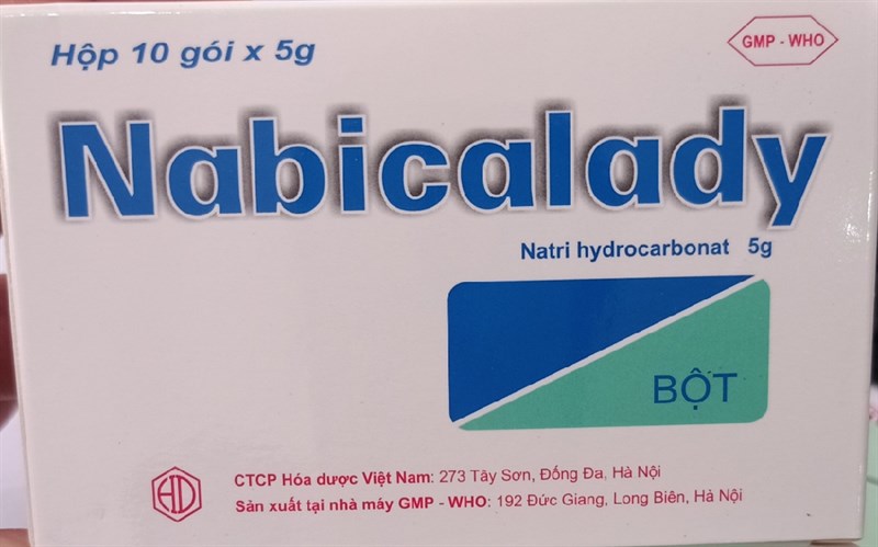 Nabicalady 5g (Hộp 10 gói) - Hoá dược