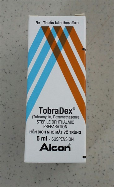 Tobradex 0.3%-5ml - Bỉ (Lọ)