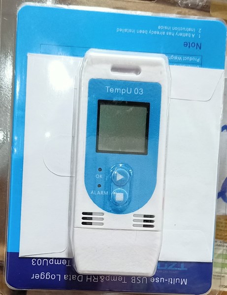 Nhiệt ẩm kế tự ghi TempU 03 - Tzone/Phố Vương