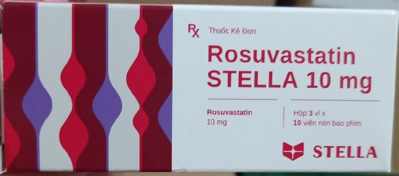 Rosuvastatin Stella 10mg (H*3vỉ*10viên) - Stella