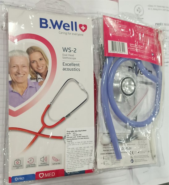 ống nghe đầu kép B.Well (Model: WS-2) - Thụy Sỹ