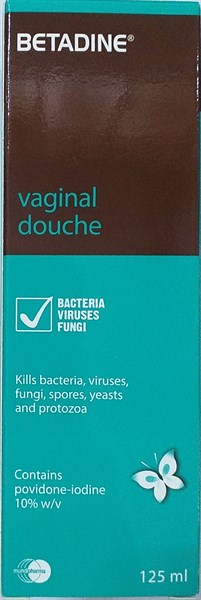 Betadine vaginal phụ khoa 125ml - Mundipharma/Cyprus