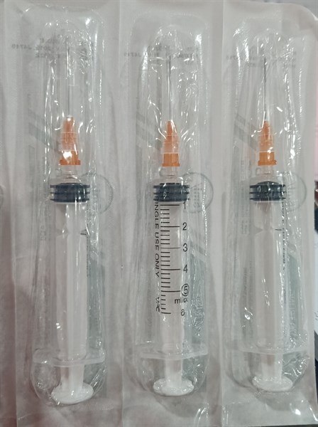 Bơm tiêm 5ml 25G x 1 , Vikimco (ép vỉ) Bơm tiêm sử dụng 1 lần (H*100cái) 2