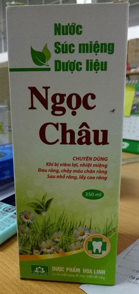 Nước súc miệng Ngọc Châu 350 ml