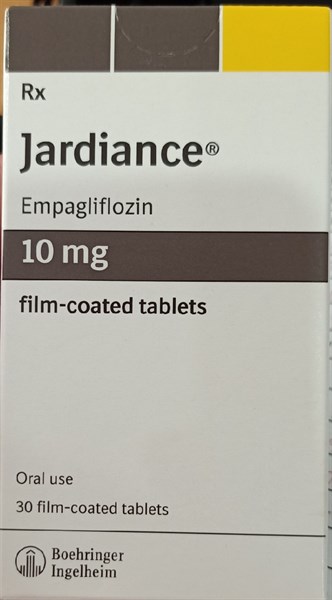 Jardiance 10mg (điều trị đái tháo đường (H*3vỉ*10viên) - Germany