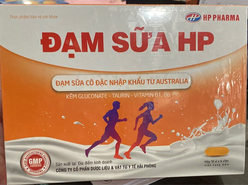 Đạm sữa HP (Hộp 10 vỉ x 6 viên) - VTYT Hải Phòng