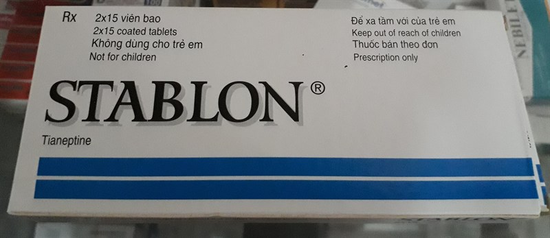 Thuốc Stablon 12,5mg France - Điều trị trạng thái trầm cảm nhẹ, vừa và nặng (Hộp 2 vỉ x 15 viên)