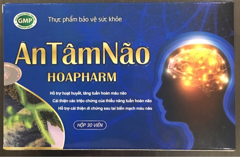 An Tâm Não Hoapharm (Hộp 30 viên) - Hoàng Hương