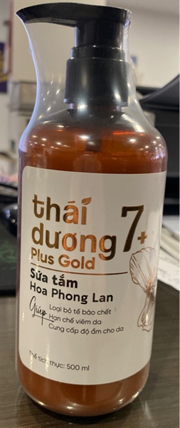 Sữa tắm TD7 + Plus gold hoa phong lan 500ml - Thái Dương