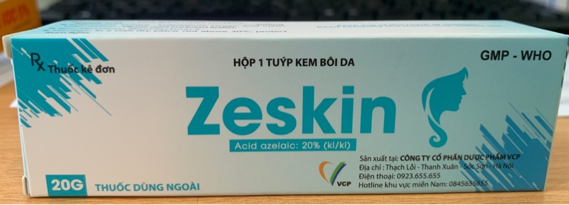 Zeskin (acid azelaic) 20g - VCP