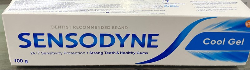 Kem đánh răng Sensodyne cool 100g - Thái lan