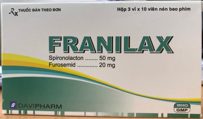 Franilax (H*3vỉ*10viên) - Davipharm
