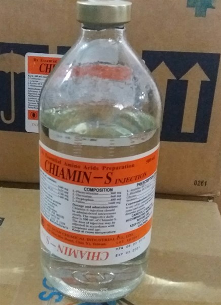 Chiamin S 500ml (K*12chai) - Đài Loan