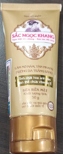 Sữa rửa mặt sắc ngọc khang 50g - Hoa Thiên Phú