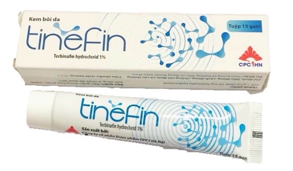 Kem bôi da Tinefin 15g (Terbinafin) - CPC1 HN (VNP)