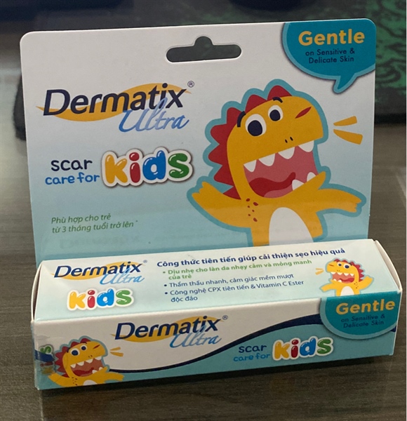 Gel trị sẹo cho trẻ em Dermatix ultra scar care for kids 5g - Singapore