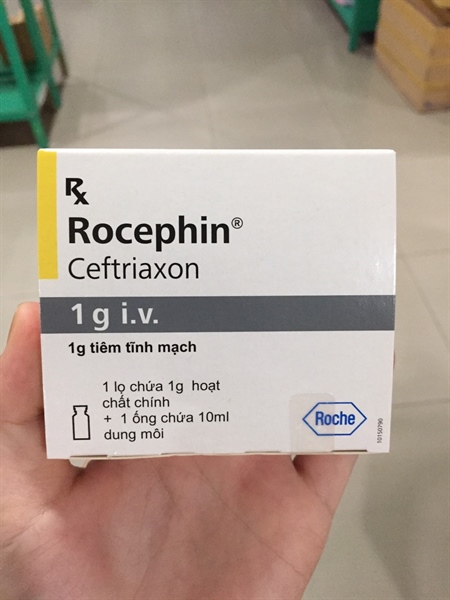 Rocephin 1g (Ceftriaxon 1g) - Switzerland