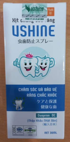 Xịt chống sâu răng Vshine 30ml (Lốc x 10 lọ) - Kosna
